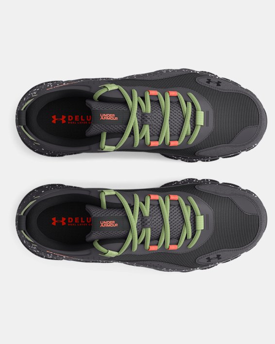 Men's UA Charged Verssert Speckle Running Shoes, Gray, pdpMainDesktop image number 2